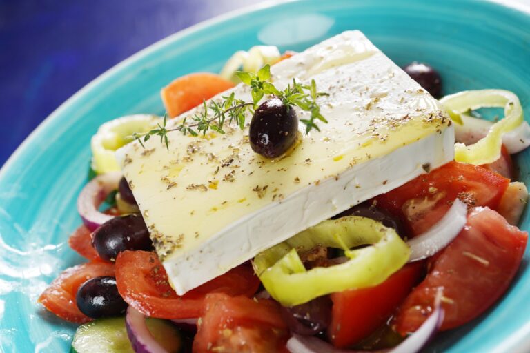 FETA PDO greek salad