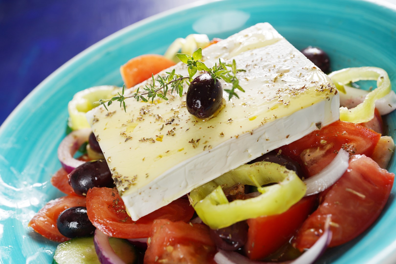 FETA PDO greek salad